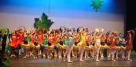 Le piccole allieve nella favola Birillino